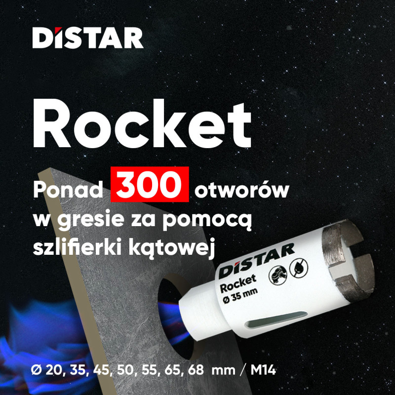 Koronka diament DDS-W 65x45xM14 Rocket