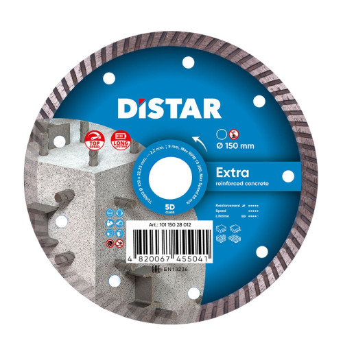 Tarcza diamentowa Distar EXTRA 150 do betonu