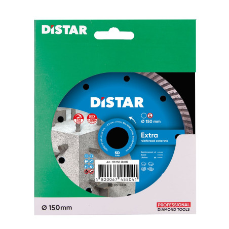 Tarcza diamentowa Distar EXTRA 150 do betonu