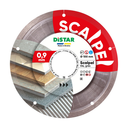 11120158027 Tarcza diament. Distar SCALPEL fi 100mm