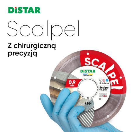 11120158027 Tarcza diament. Distar SCALPEL fi 100mm