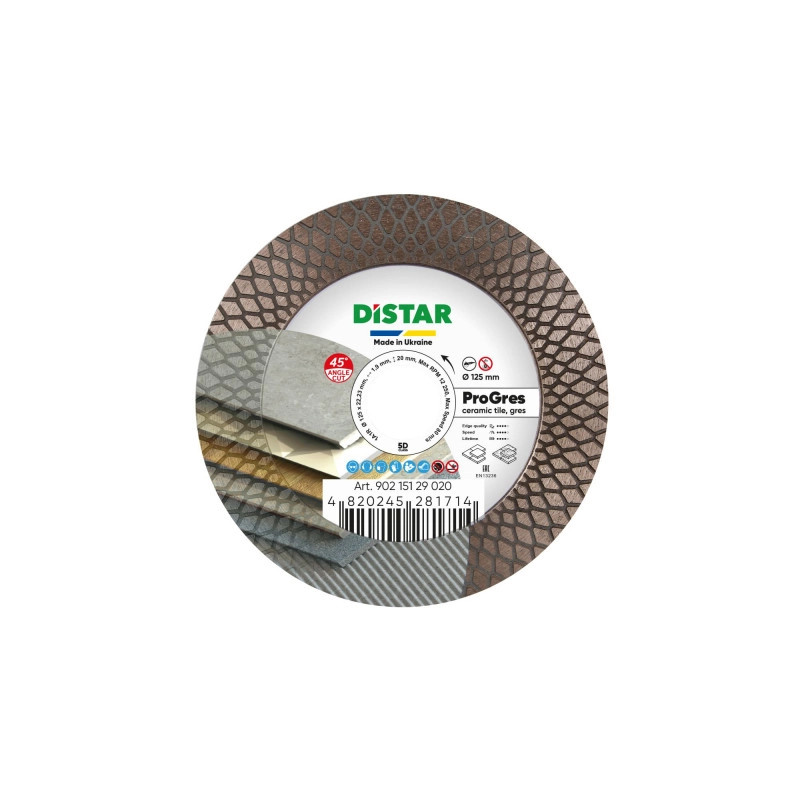 Tarcza do gresu Distar 125mm Pro Gres
