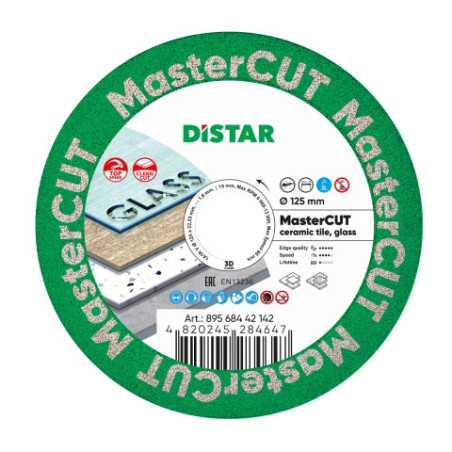 Tarcza diament Distar Master Cut 125mm na sucho/na mokro