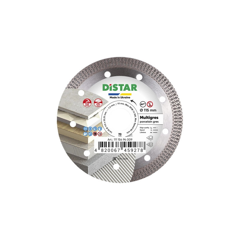 11115494009 Tarcza MULTIGRES fi 115mm