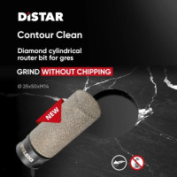 Frez diament Distar 25x50 CONTOUR CLEAN na M14