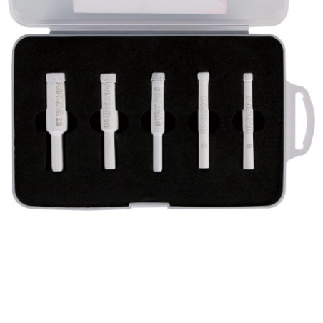 Zestaw wierteł do gresu Distar Drill KIT 6-12