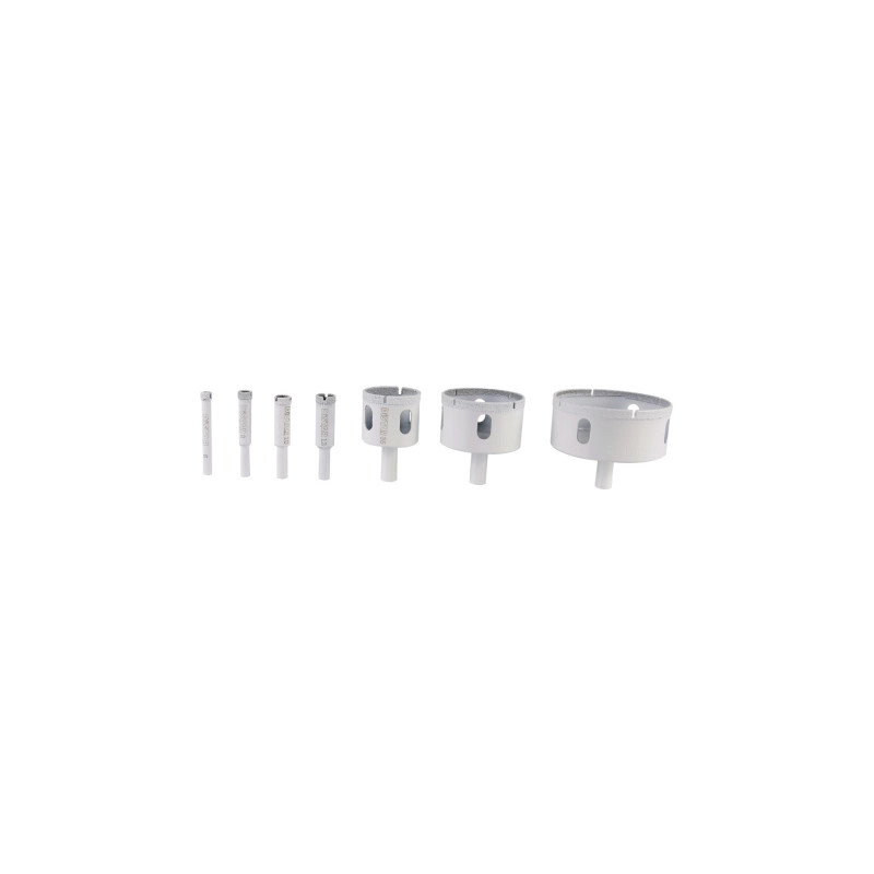 Zestaw wierteł do gresu Distar Drill KIT 6-70