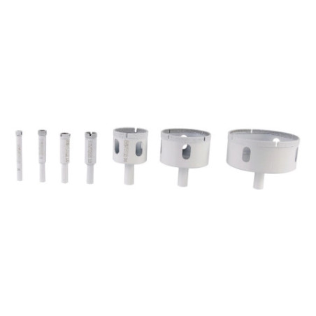 Zestaw wierteł do gresu Distar Drill KIT 6-70