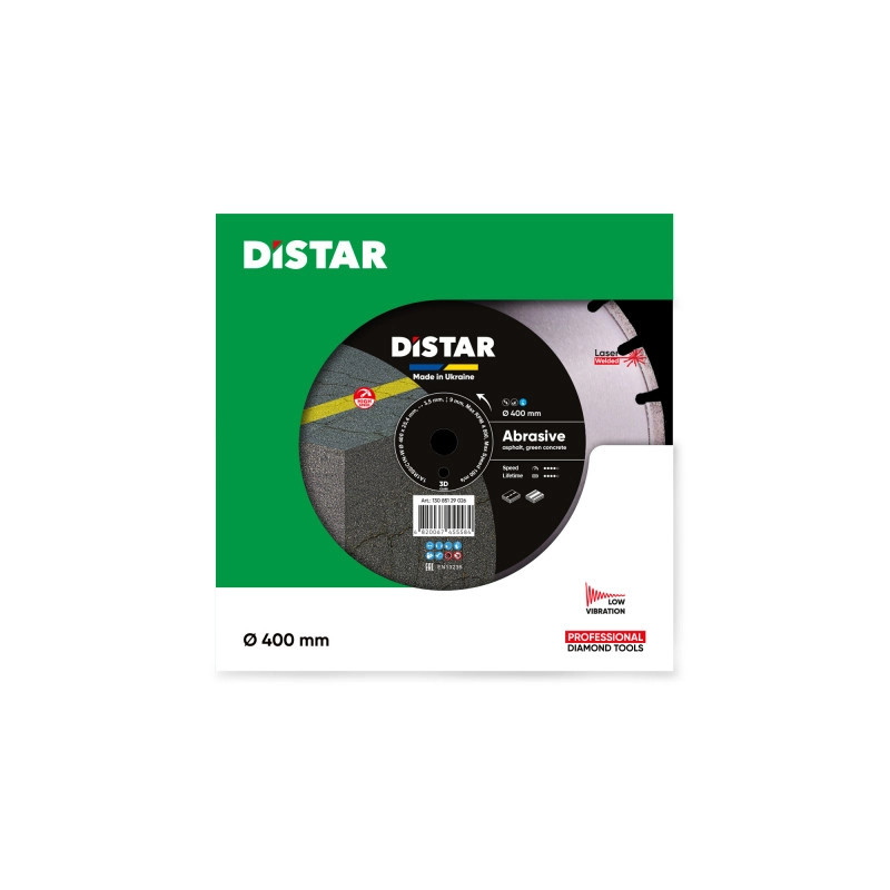 Tarcza diament Di-Star BESTSELLER ABRASIVE 400 świeży beton