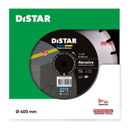 Tarcza diament Di-Star BESTSELLER ABRASIVE 400 świeży beton