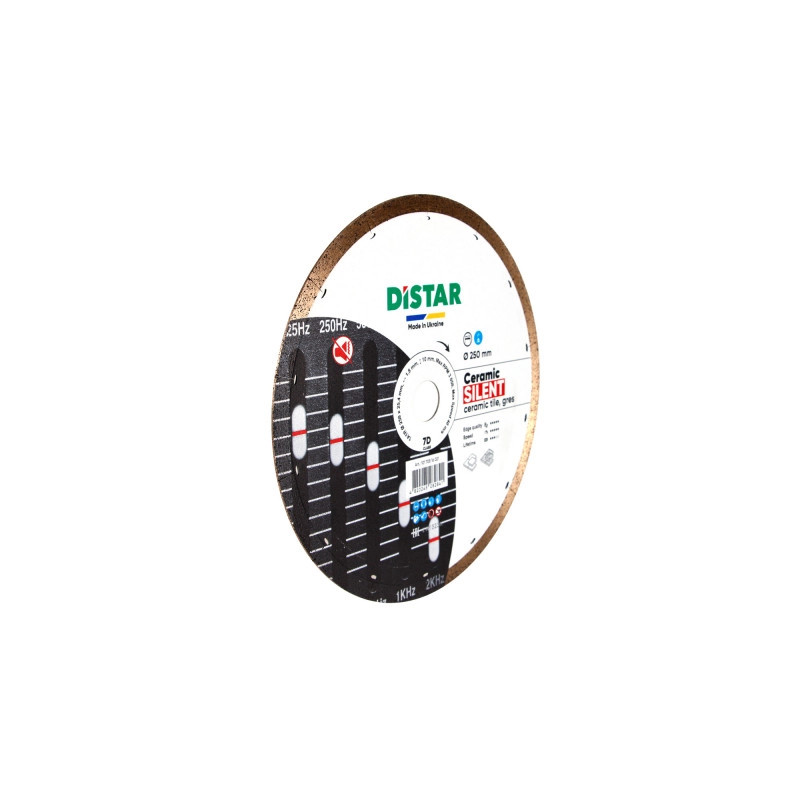 Tarcza diamentowa Distar Ceramic Silent fi 250mm