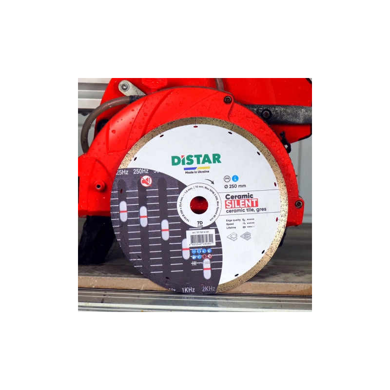 Tarcza diamentowa Distar Ceramic Silent fi 250mm