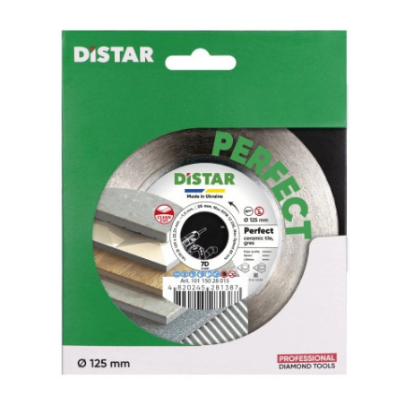 Tarcza diamentowa Distar PERFECT fi 125mm do gresu