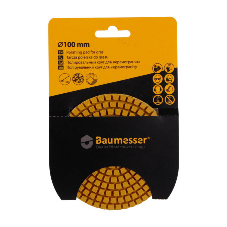 Tarcza polerska diament Baumesser P3000/100