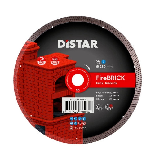 11120159015 Tarcza diamentowa Distar Firebrick 250mm