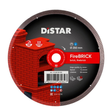 11120159015 Tarcza diamentowa Distar Firebrick 250mm
