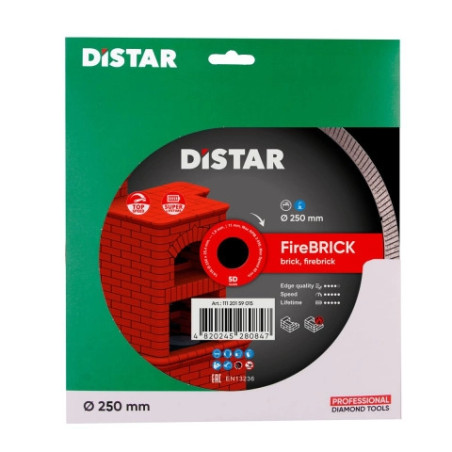 11120159015 Tarcza diamentowa Distar Firebrick 250mm