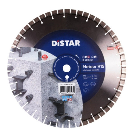 Tarcza diamentowa Distar METEOR H15 400 do betonu