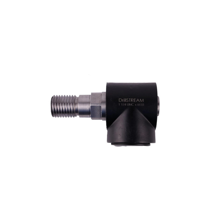 Adapter wiertnicy 1 1/4" x M18 z odsysem pyłu