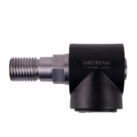 Adapter wiertnicy 1 1/4" x M18 z odsysem pyłu