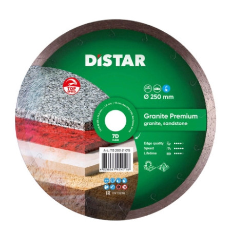 Tarcza diamentowa Granite Premium 250