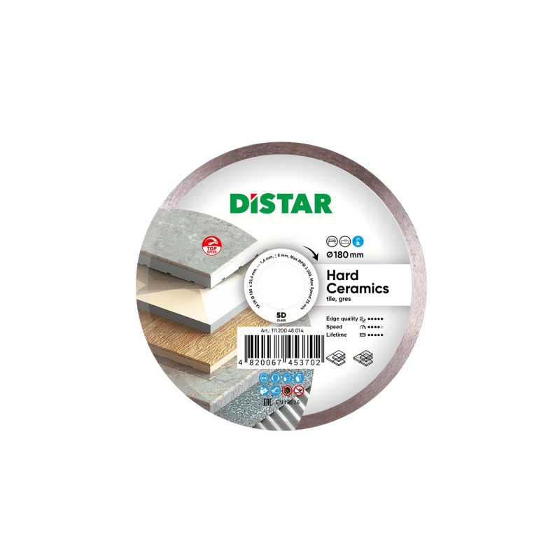 11120048014 Tarcza HARD CERAMICS fi 180x1,4/25,4