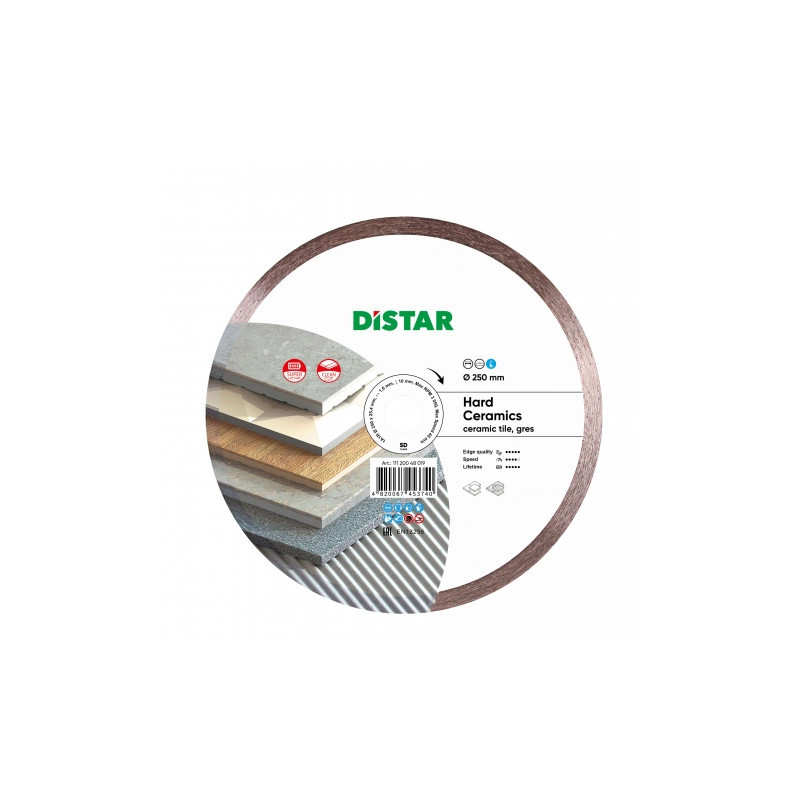 11120048019 Tarcza diam. HARD CERAMICS fi 250x1,6