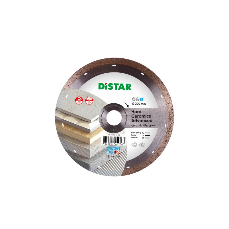 11120349015 Tarcza HARD CERAMICS ADV fi 200x1,3
