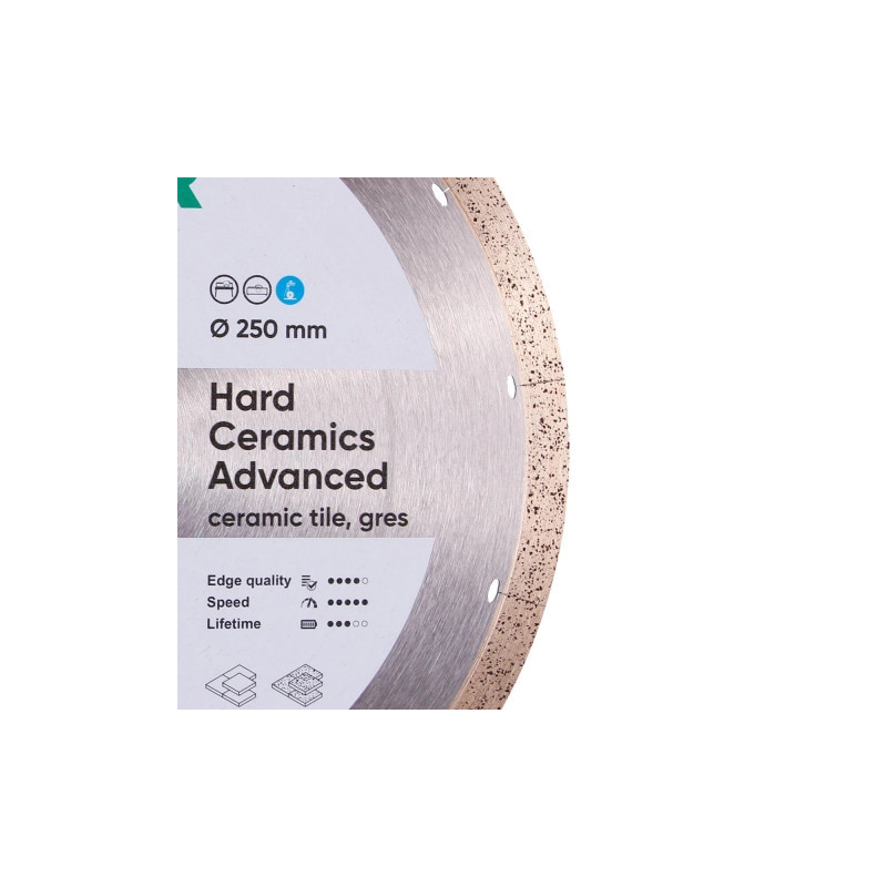 11120349019 Tarcza HARD CERAMICS ADV fi 250x1,3