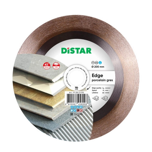 11120421015 Tarcza diamentowa EDGE fi 200x1,4/25,4