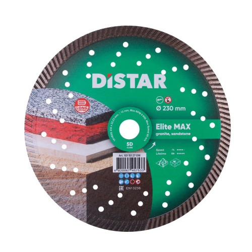 Tarcza diamentowa Distar ELITE MAX230 do granitu