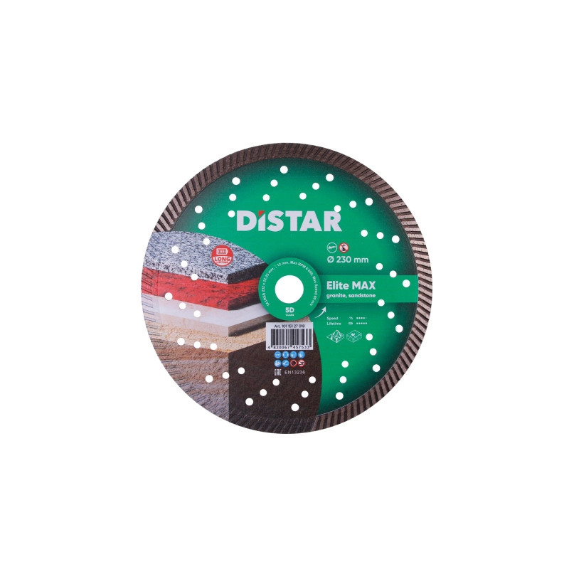 Tarcza diamentowa Distar ELITE MAX230 do granitu