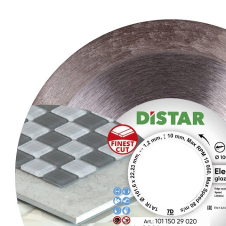 Tarcza diamentowa Distar ELEGANT 100 do szkliwa
