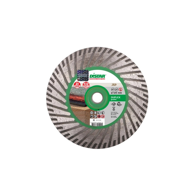 Distar tarcza do granitu 125 DUPLEX M14