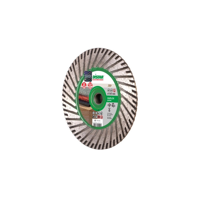 Distar tarcza do granitu 125 DUPLEX M14