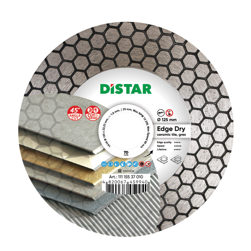 11115537010 Tarcza EDGE DRY fi 125mm