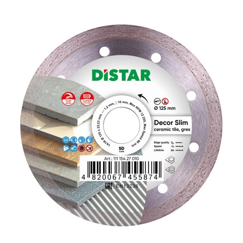 11115427010 Tarcza DECOR SLIM fi 125mm