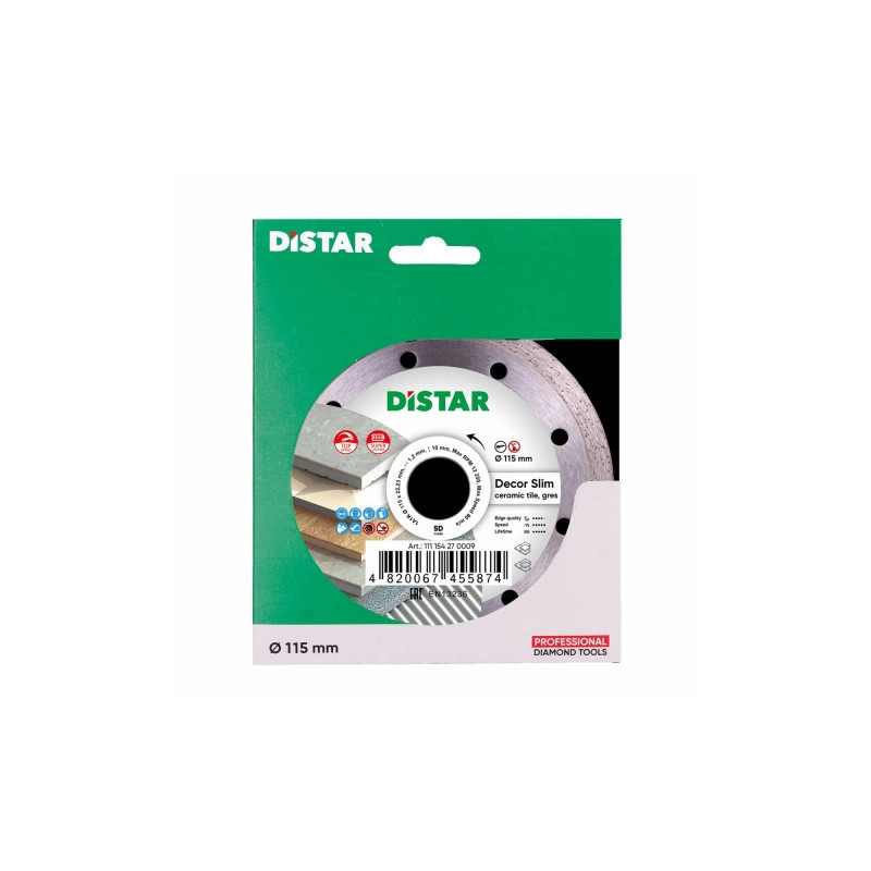 11115427009 Tarcza DECOR SLIM fi 115mm