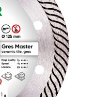 11115160010 Tarcza GRES MASTER fi 125mm
