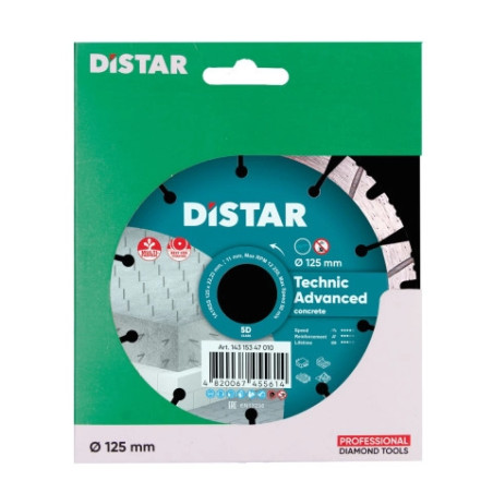Tarcza diamentowa Distar, Technic Advanced 125
