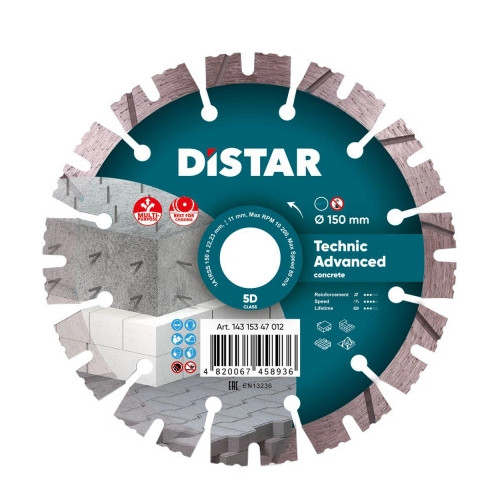 Tarcza diamentowa Distar, Technic Advanced 150