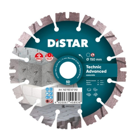 Tarcza diamentowa Distar, Technic Advanced 150