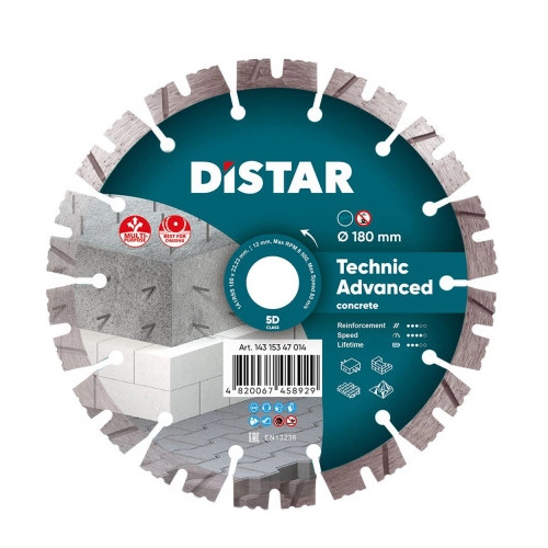 Tarcza diamentowa Distar, Technic Advanced 180