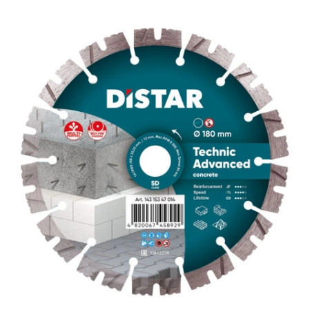 Tarcza diamentowa Distar, Technic Advanced 180