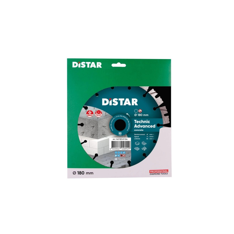 Tarcza diamentowa Distar, Technic Advanced 180