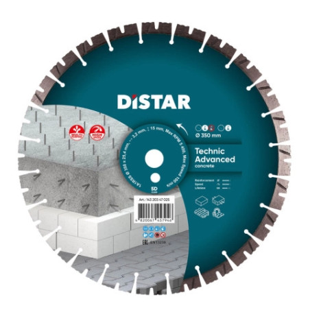 Tarcza diamentowa Distar, Technic Advanced 350
