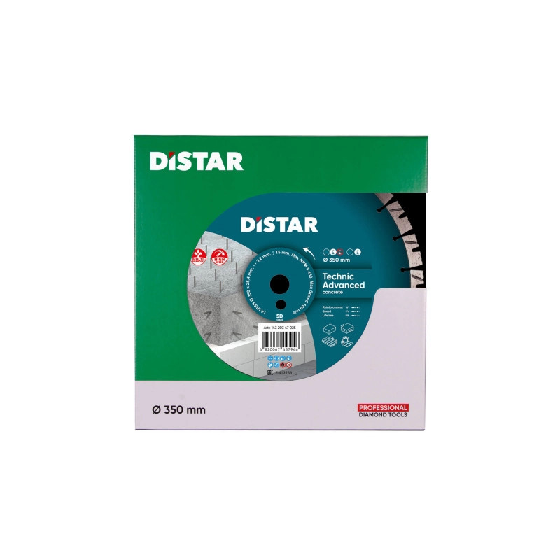 Tarcza diamentowa Distar, Technic Advanced 350