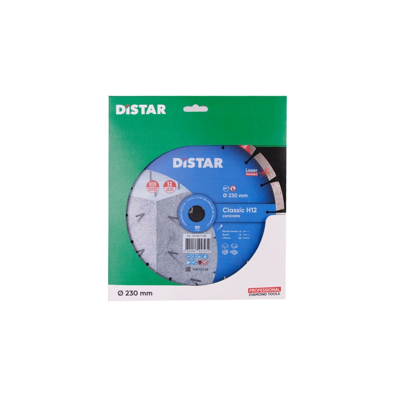 Tarcza diamentowa Distar Classic 230 do betonu