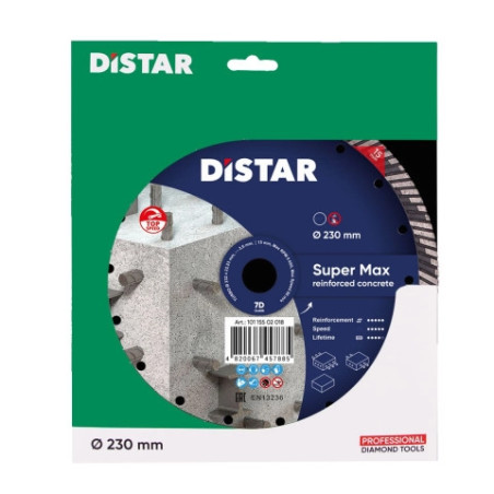 Tarcza diamentowa Distar SUPER MAX 230 do betonu