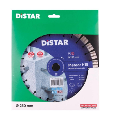 Tarcza diamentowa Distar METEOR H15 230 do betonu